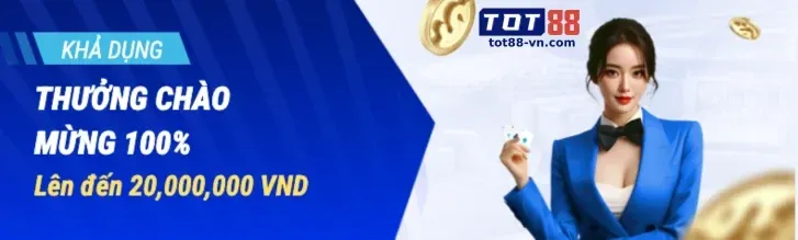 Banner khuyến mãi chào mừng thành viên mới với biểu tượng tiền thưởng và cúp vàng